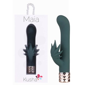 Maia Kusha 420 Rabbit Vibrator - Green