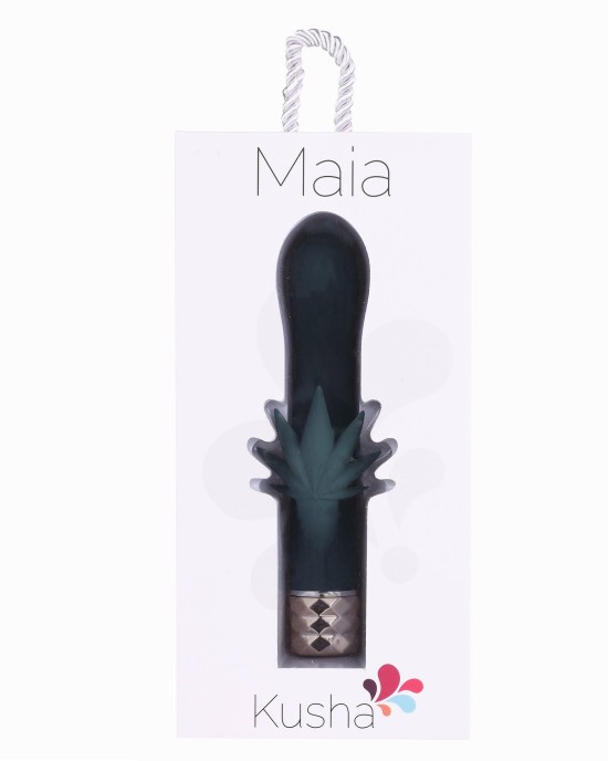 Maia Kusha 420 Rabbit Vibrator - Green