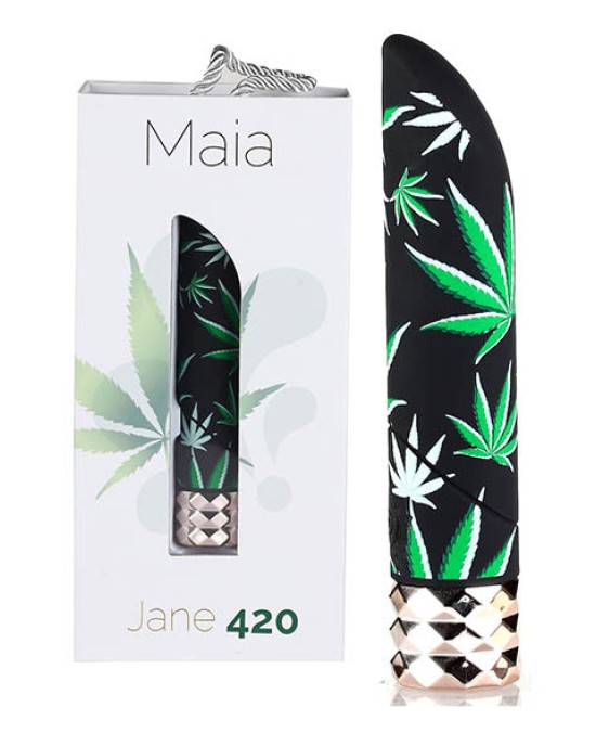 Maia Jane 420 - Hemp Green Bullet