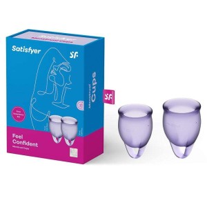 Satisfyer Feel Confident - Lilla Purple - Loop Menstrual Cups