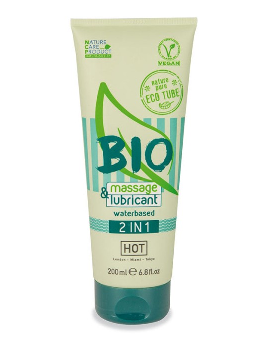 Hot Bio Massage & Lubricant 2In1 200ml