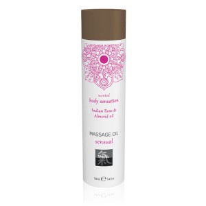 SHIATSU Massage Oil - Sensual - Indian Rose & Almond 100ml