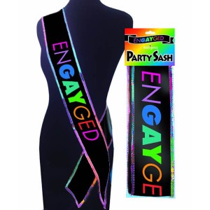 Engayged Pride Party Sash