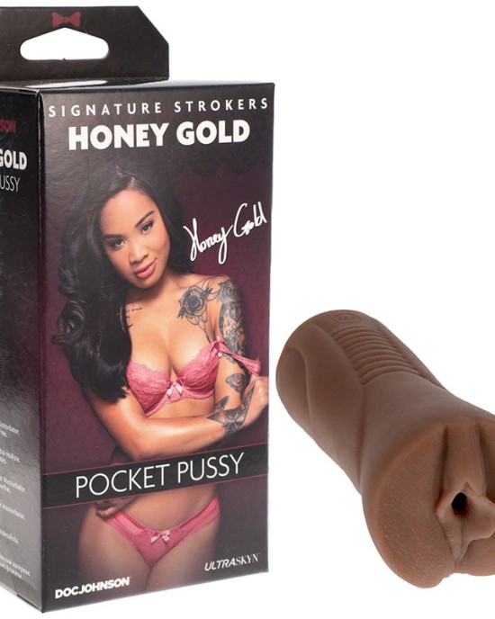 Honey Gold UltraSkyn Pocket Pussy