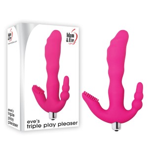 Adam & Eve Eve's Triple Play Pink Pleaser