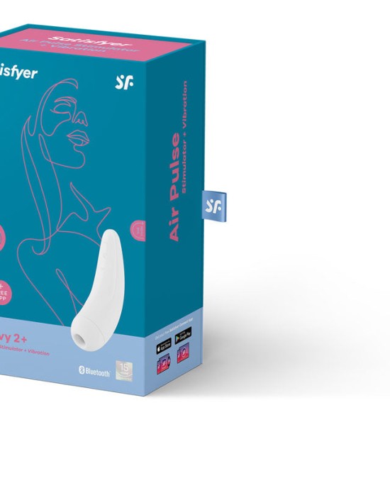 Satisfyer Curvy 2+ App Control - White