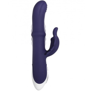 Evolved Put A Ring On it Rabbit Vibrator - Navy Blue