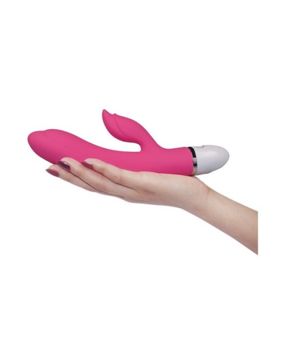 Lovetoy Dreamer II Rabbit Vibrator - Rose Red