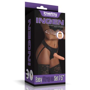 Ingen Easy Strap-On Set - Flesh 7.5 Inch