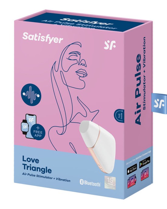 Satisfyer Love Triangle - White