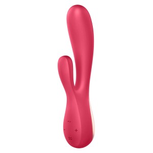 Satisfyer Mono Flex App-Controlled Rabbit Vibrator - Red