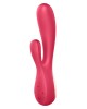 Satisfyer Mono Flex App-Controlled Rabbit Vibrator - Red