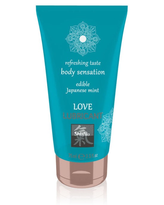 SHIATSU Love Lubricant - Mint Flavoured - 75 ml