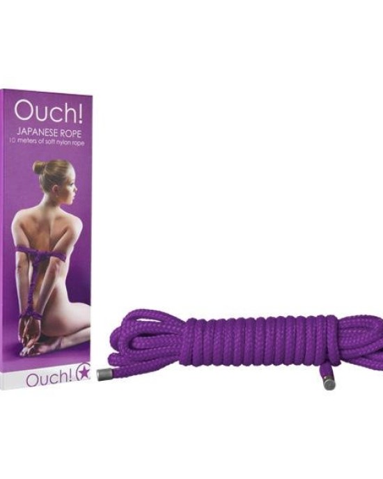 Ouch Japanese Rope - Purple - 10mtrs