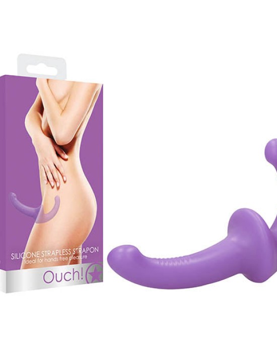 Ouch! Silicone Strapless Strapon - Purple