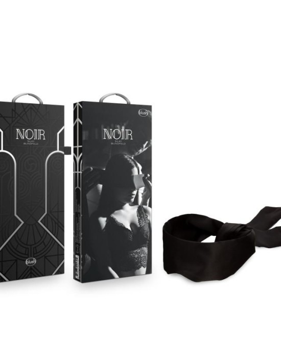 Noir - Silky Black Blindfold