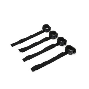 WhipSmart Diamond Bed Ties - Black Restraints