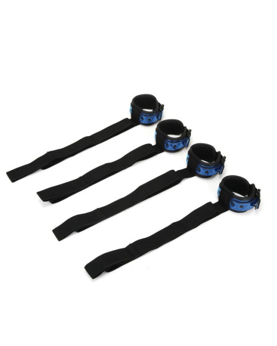 WhipSmart Diamond Bed Ties - Blue Restraints