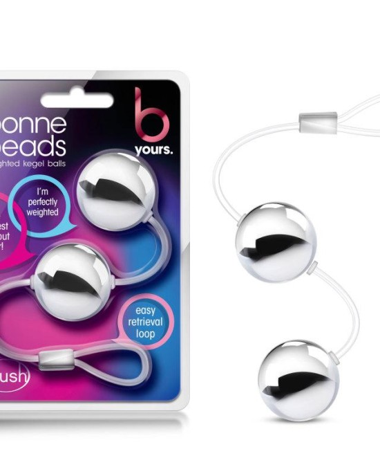 B Yours Bonne Beads - Silver Kegel Balls