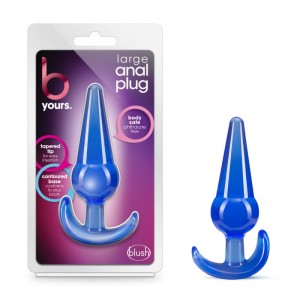 B Yours Large Blue Anal Butt Plug