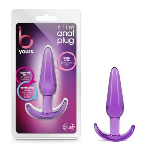 B Yours Slim Anal Purple Butt Plug