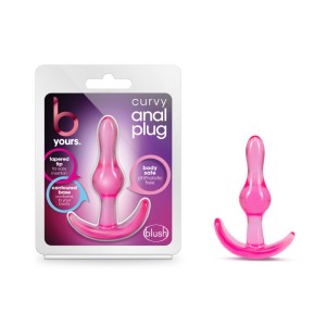 B Yours Curvy Anal Butt Plug - Pink