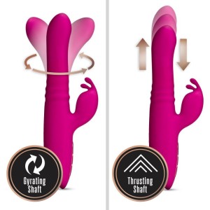 Lush Kira Thrusting Rabbit Vibrator - Pink