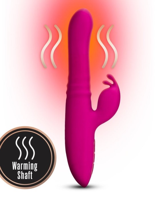 Lush Kira Thrusting Rabbit Vibrator - Pink