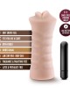 M for Men - Skye - Flesh Vibrating Mouth Stroker