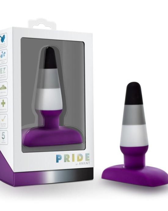 Avant Pride P7 - Ace - Coloured Butt Plug