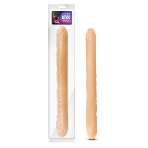 B Yours - 18 Inch Flesh Double Dildo