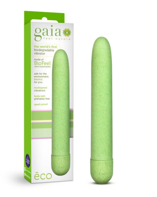 Gaia Eco - Green 7 Inch Vibrator