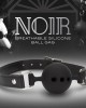 Noir Breathable Silicone Ball Gag