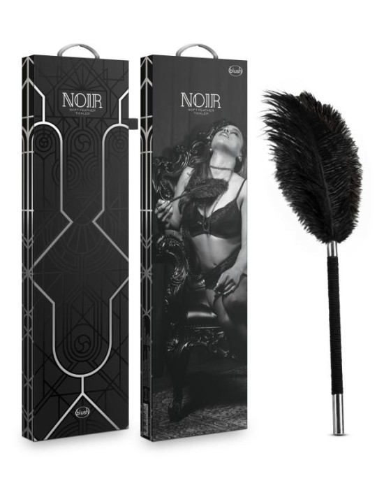 Noir Soft Feather Tickler