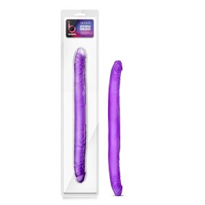 B Yours - 16 Inch Purple Double Dildo