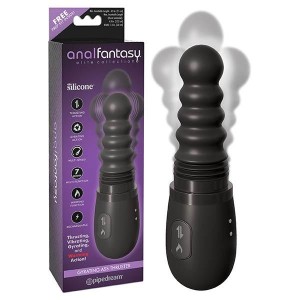 Anal Fantasy Elite Gyrating Ass Thruster - Black Anal Vibrator