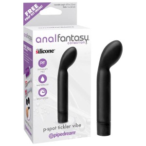 Anal Fantasy Collection P-spot Tickler Vibe - Black