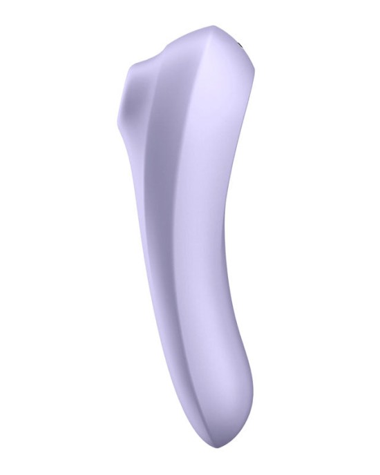 Satisfyer Dual Pleasure - App Contolled Clitoral Stimulator with Vibration - Mauve