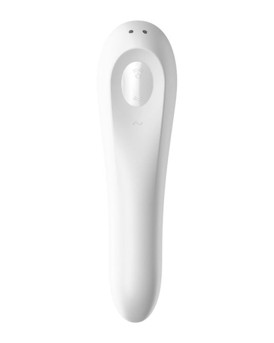 Satisfyer Dual Pleasure - App Contolled Clitoral Stimulator with Vibration - White