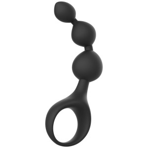 Adam & Eve Triple Prostate Probe - Black