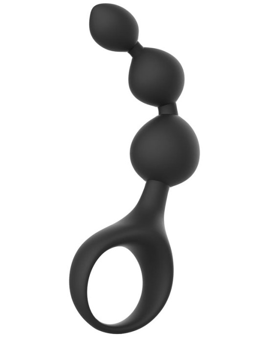 Adam & Eve Triple Prostate Probe - Black