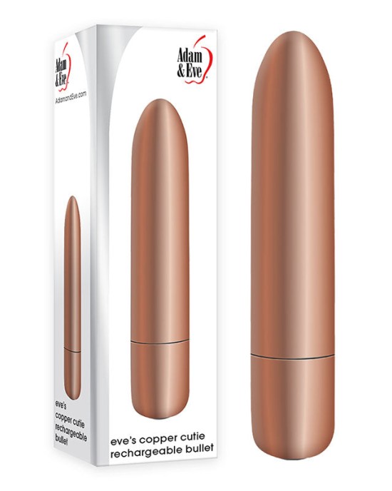 Adam & Eve Eve's Copper Cutie Rechargeable Bullet