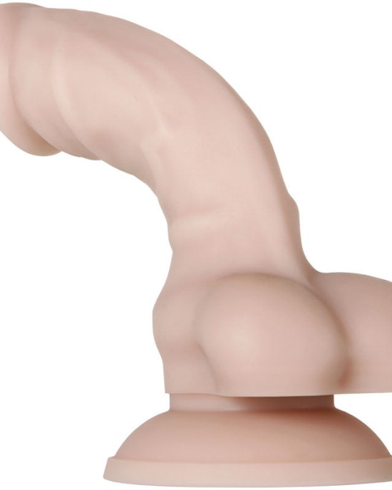 Evolved Real Supple Poseable 6 Inch Flesh Dong