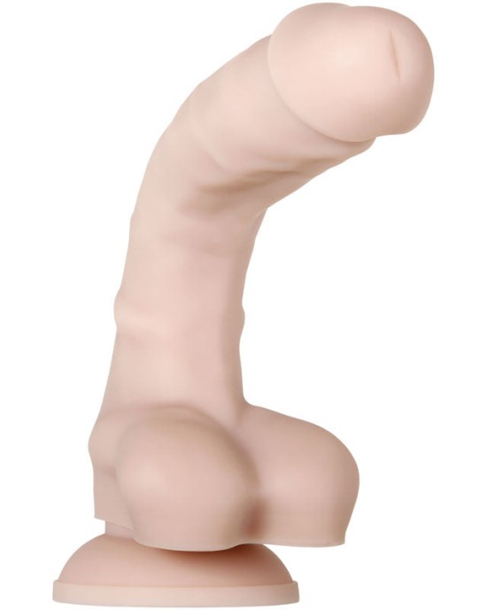 Evolved Real Supple Poseable 8.25 Inch Flesh Dong