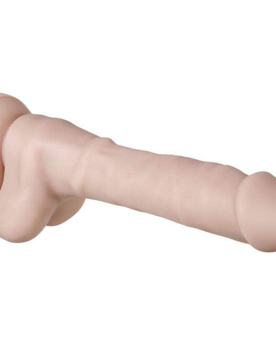 Evolved Real Supple Poseable 8.25 Inch Flesh Dong