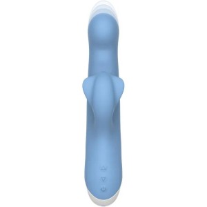 Evolved Thump N Thrust Rabbit Vibrator - Blue