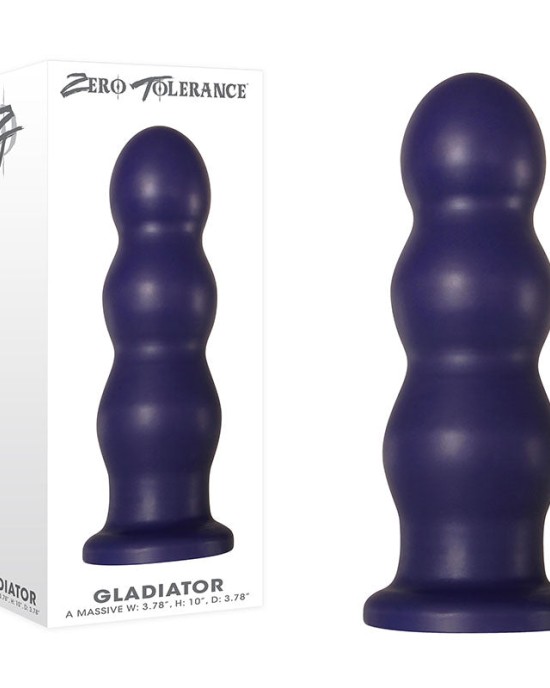 Zero Tolerance Gladiator - Navy Blue Butt Plug