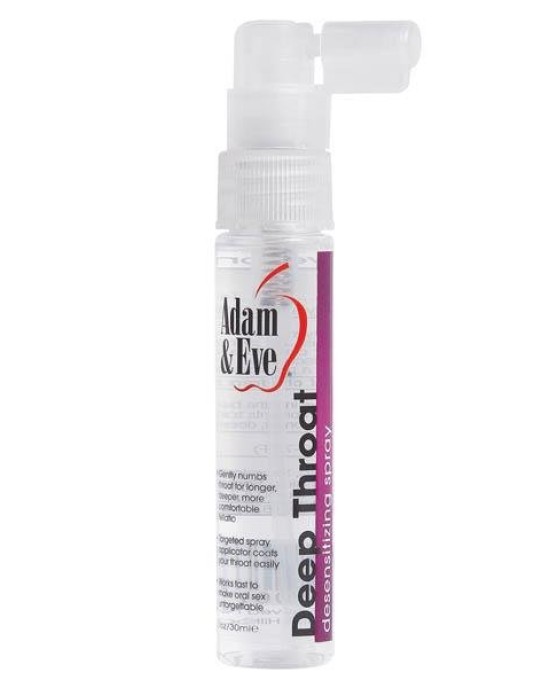 Adam & Eve Deep Throat Desensitising Oral Spray 29 ml