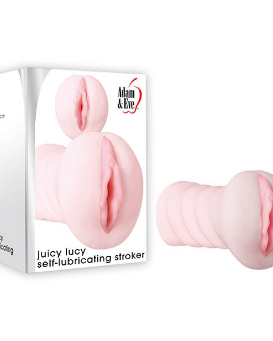 Adam & Eve Juicy Lucy - Flesh Self Lubricating Stroker