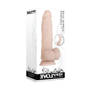 Evolved Real Supple Poseable 7 Inch Flesh Dong